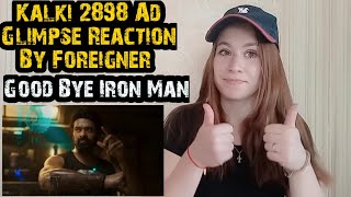 Foreigner React To Project K Kalki 2898 AD Glimpse | Prabhas | Amitabh Bachchan | Reaction