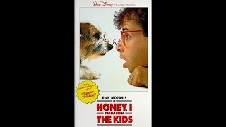 Opening to Honey, I Shrunk The Kids 1997 VHS