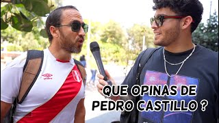 ¿ QUE OPINA LIMA DE PEDRO CASTILLO ? (PRESIDENTE DE PERU)