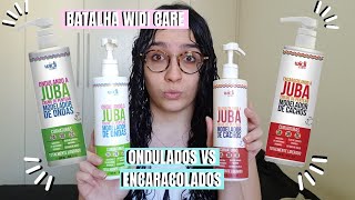 DISPUTA DE CREMES DA WIDI CARE ONDULANDO A JUBA X ENCARACOLANDO A JUBA | Qual creme é melhor ?