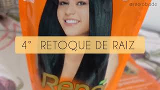 RAIZ PERFEITA EM APENAS 4 RETOQUES DE HENÊ - RENÁ PRETO CAFÉ