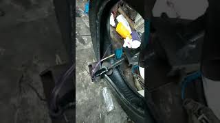 cara tambal ban tubeless,biar awet,dan tahan lama,