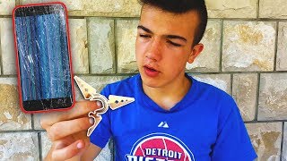 NAJOŠTRIJ FIDGET SPINNER VS MOBITEL !!!