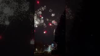 FEUERWERK auf Parkhaus #silvester #feuerwerk #fireworks #silvestervorfreude #shorts