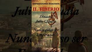 TIBERIO 👑 Vida del segundo Emperador Romano, sucesor de AUGUSTO. Consolidación del Imperio Romano