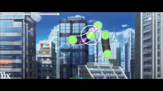 osu!: fripSide - only my railgun (TV Size) - 1080p (2.40:1)/60fps