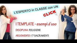 APRENDO - APPRENDO: TEMPLATE - esempi d'uso - i 7 sacramenti (RELIGIONE)