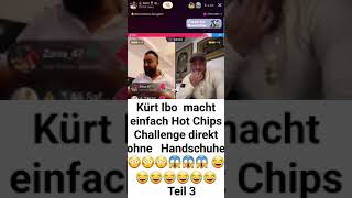 Kürt Ibo  macht einfach Hot Chips Challenge 😂😂😂😂 Teil 3