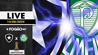 FOGÃONET LIVE: BOTAFOGO X PALMEIRAS (PRÉ-JOGO) | OITAVAS DE FINAL (IDA) DA COPA LIBERTADORES