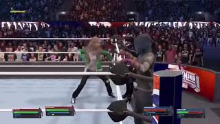 WWE 2K24: The Cat Warriors vs The Proxies