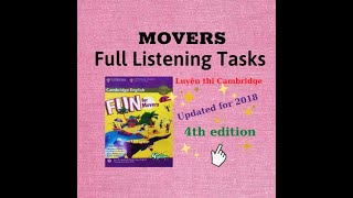 FULL AUDIO FUN FOR MOVERS 4th edition