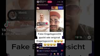 Fake Engelsgesicht guckt wie original Engelsgesicht 😂😂😂😂😂