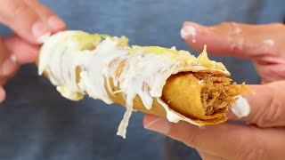 Mexico's Delightful Flautas: A Crispy Chicken Delight!