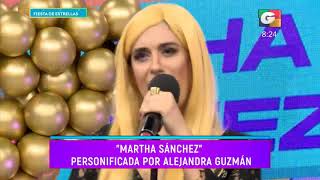 La guapa y talentosa Martha Sánchez llega a la Fiesta de Estrellas, con "Desesperada".