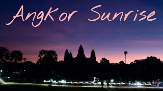 Amazing timelapse - First sunrise of 2020 at Angkor Wat! (full version)