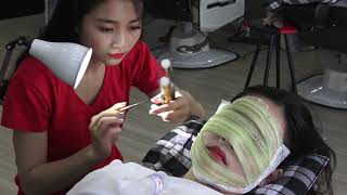 여자가 베트남 이발소에서 받을수있는 서비스  Woman Full Vietnam Barbershop Services Vietnam.