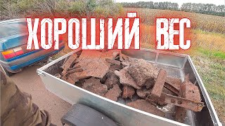 ПРИЦЕП В ДЕЛЕ металл И СКРАП ВДОЛЬ ДОРОГ !!!