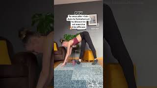 Boost ta fermeture tronc-jambe avec cet exercice 🏋🏼‍♀️