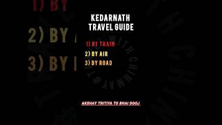 Kedarnath in 50 seconds || Kedarnath travel guide || #ytshorts #travel #shorts