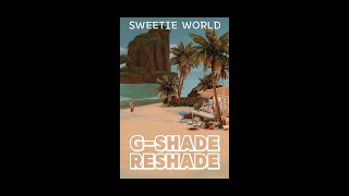 The sims 4 Gshade & reshade preset #shorts #gshade #reshade #sims4