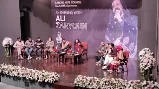 Ali zaryoun Live performance AL Hamra Hall Lahore Pakistan 2024