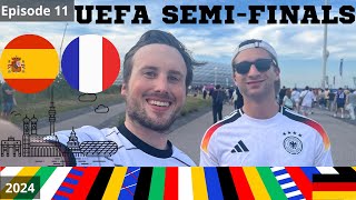 I WENT TO THE UEFA SEMI FINALS!? Spain vs France - 2024