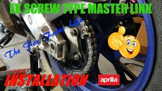 EK Screw Type Master Link Install