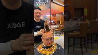 China's strange barber