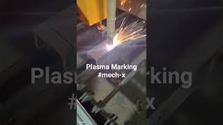 Plasma Marking - 100amp Plasma Source. #cnc #laser #cutting #mech #welding #machine #plasmacutting