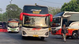 SELALU RAMAI PENUMPANG DAN BUS AKAP AKDP TERMINAL BUNGURASIH SIDOARJO