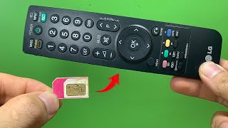 You Will Never Throw A SIM Card In The Trash Again! How To Fix TV Remote! DiyTechTrends