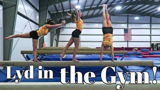 Beam and Vault | Gymnastics Training | Lyd In The Gym #2