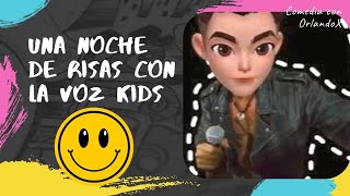 Una Noche de Risas con La Voz Kids Comedia con OrlandoX Escritor Polifacético con la Mejor Energía