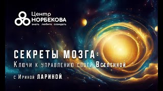 Открытый вебинар Секреты мозга: Ключи к управлению своей Вселенной с Ириной Лариной 24 Июля в 20:00