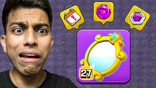 maxing my magic mirror gone wrong (Clash of Clans)