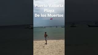 Playa 🏖 de los muertos Water Pier Puerto Vallarta Mexico