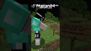 Minecraft'ta XRAY KULLANAN Oyuncuyu CEZALANDIRDIM! #shorts