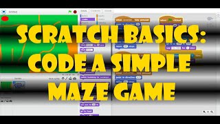 Beginners Scratch Tutorial: Code a simple maze game