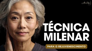 Técnica milenar de rejuvenescimento natural EM CASA - #exerciciofacial #30