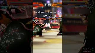 slowest slow-mo i've ever seen  #tekken #jinkazama #gaming #tekken8 #gameplay #tekken7 #tekken6