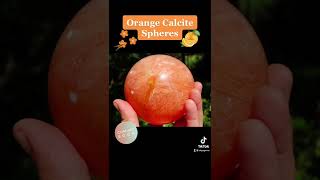 🍊Orange Twist Calcite Sphere’s🍊