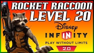 Rocket Raccoon level 20 Skill Tree - Disney Infinity 2.0 Rocket Raccoon Game By DisneyToyCollector