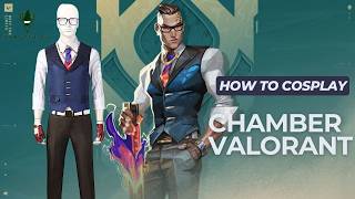 #Takerlama how to cosplay Chamber? #ValorantCosplay #ChamberCostume #Halloween #Mensfashion #Cosplay