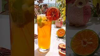 ORANGE ICED TEA...! #icedtea  #tealovers #foodie #summerdrink #mocktail #drink #drink