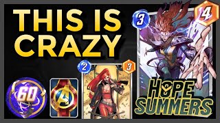 INSANELY GOOD! Day 1 Hope Summers deck SHOCKED me! | MARVEL SNAP