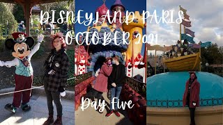 Disneyland Paris 2021- Day 5, A Busy Day In The Park and Our Last Park Day