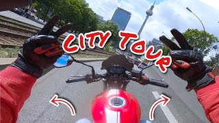 BERLIN CITY TOUR | SUZUKI SV650 | GOPRO SHOOT