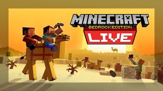 🔴 AO VIVO COM OS INSCRITOS NO MINECRAFT BEDROCK