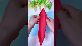 EASY CRAFT IDEAS | School Craft Idea/ DIY Craft/ School hacks/ Origami craft/paper gift idea #shorts