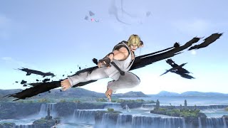 Ken 0% Death Combos the best sickest of perfect smashes Lucas (Super Smash Bros Ultimate)